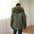 Parka pour hommes avec fourrure en gros de haute qualité