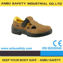 factory wholesale cheap summer heavy duty work steel toe safety sandle/shoes