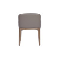Poliform Grace Dining Chair with Armrest in Leather