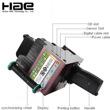 100mm TIJ Handheld Date Coder Inkjet Printer