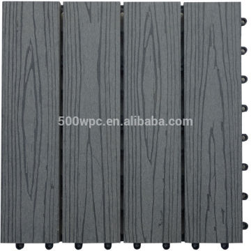 Quality Good Wood Plastic Composite WPC outdoor garden tile