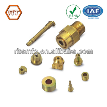 small brass hardware part