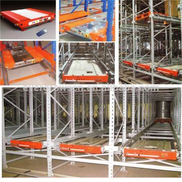 Automated Pallet Storage System Radio Shuttle Rack