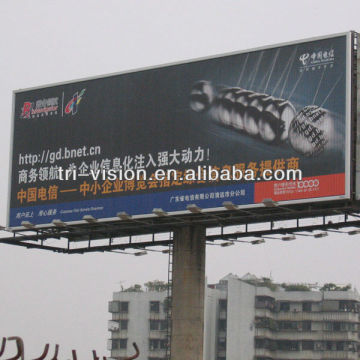 Pole advertising outdoor signs advertising