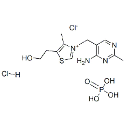 Thiazolium, chlorhydrate de 3 - [(4-amino-2-méthyl-5-pyrimidinyl) méthyl] -4-méthyl-5- [2- (phosphonooxy) éthyle], CAS 16028-14-1