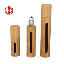 Eco-Friendly Bamboo Roller Ball Cosmetic Packaging for Essential Oils