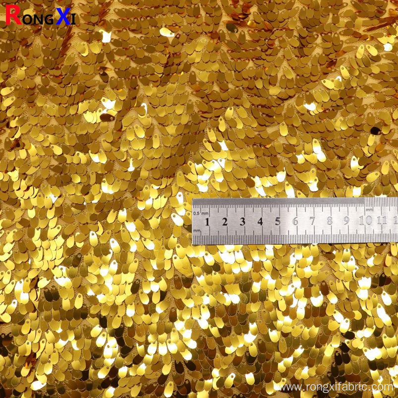 New Design Sequin Stretch Fabric