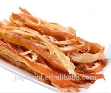 Dried Roasted Squid strips with red color