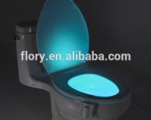Color changing LED Toilet Night Light, Toilet Night light with 8 colors, Energy saving LED light