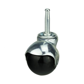 Plastic Chrome Ball Caster / Roller Wheels for Furniture