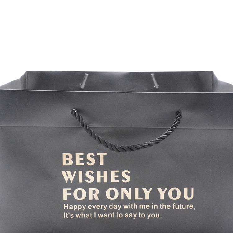 Various Custom logo Printed Luxury Promotional shopping Plus Size Large paper bag with Nylon rope handle
