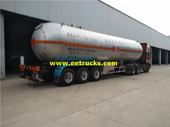 Bulk LPG Tanker Trailers