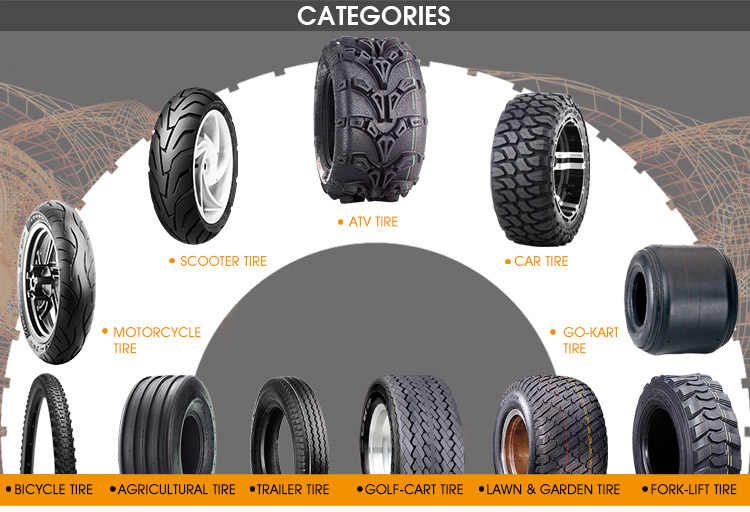 Interlocking block pattern 4.5 inch 140-6 lawn tyre