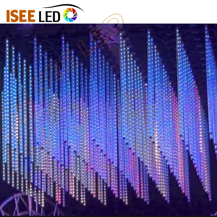 360Degree Transparent Led Pixel Video Tube Light