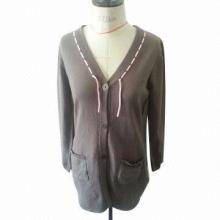 Women's cardigans, made of cotton and spandex