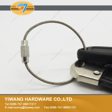 Stainless Steel Keychain Key Ring Cable Wire for Key Hanging Tag