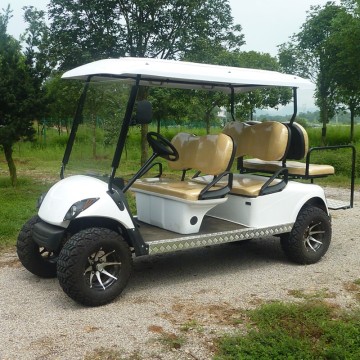 Golf cart used gas with off-road tire