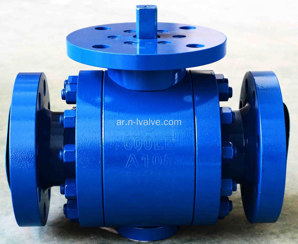 Bare Stem Trunnion Ball Valve