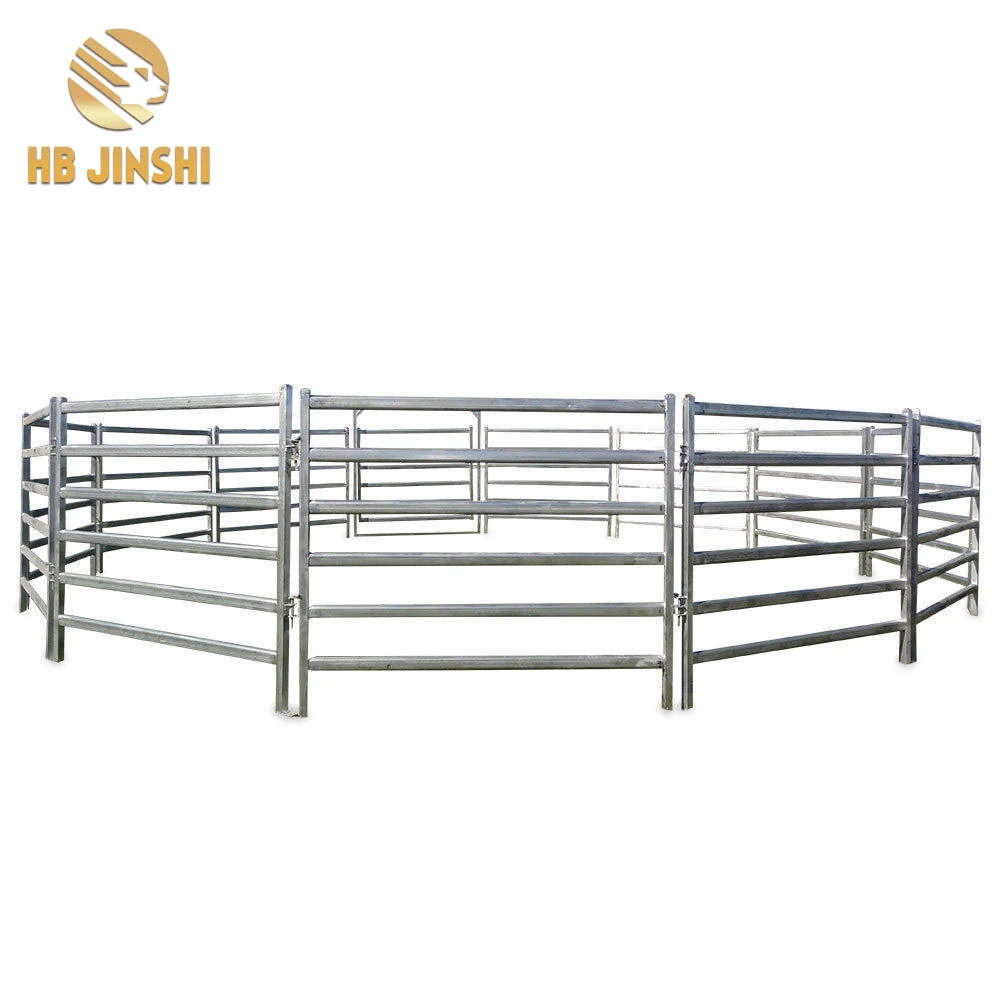 Galvanized Horse Pens