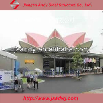 Architectural Memebrane Structure For Building Top Sunshade