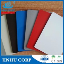 Polyester decorative sheet aluminum composite cladding panel