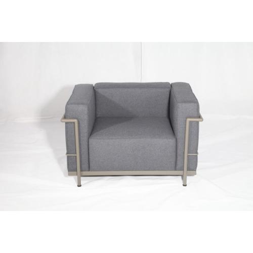 Le Corbusier LC3 one seater sofa armchair