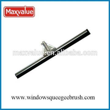 steel floor squeegee with rubber roller