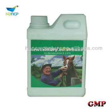 antiparasite 2.5% 10% Albendazole oral liquid for veterinary use only