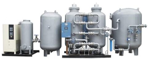 Generatore di ossigeno per uso industriale con sistema di riempimento del cilindro