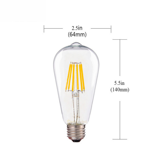 Ódýr Edison Led ljósaperur