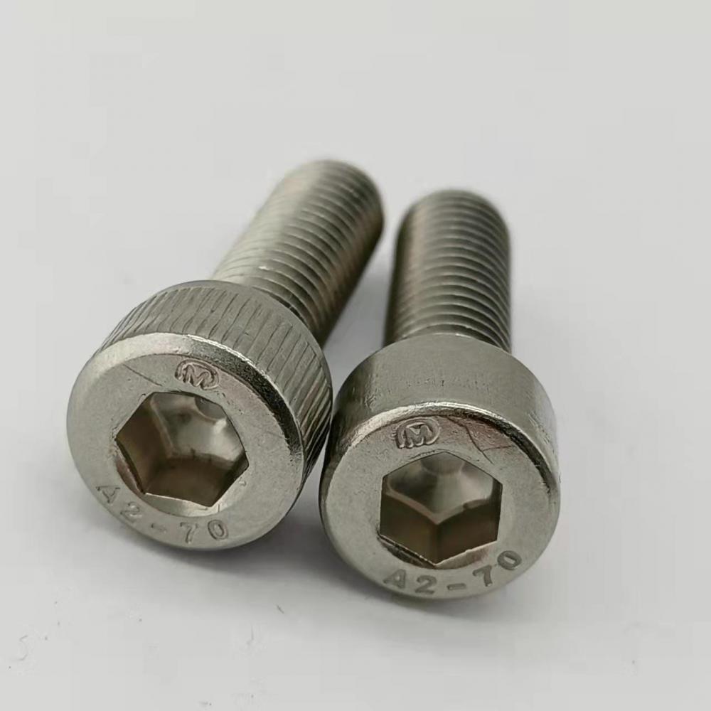 A2-70 A4-80 ປັບແຕ່ງ Hexagon Bolts &amp; ແກ່ນ