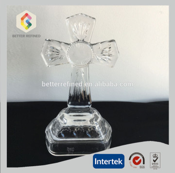 Hand Made Crystal Religious Glass Cross