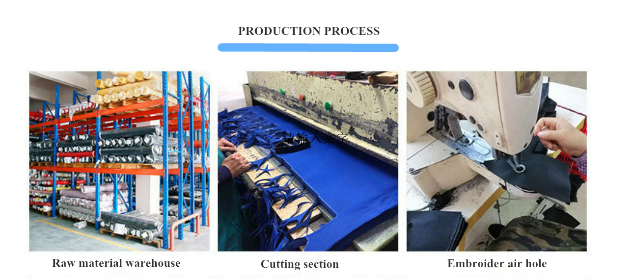 production process of caps