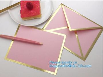 protection any size kraft string tie envelope, Special Paper Envelope, bronzing western style kraft envelope