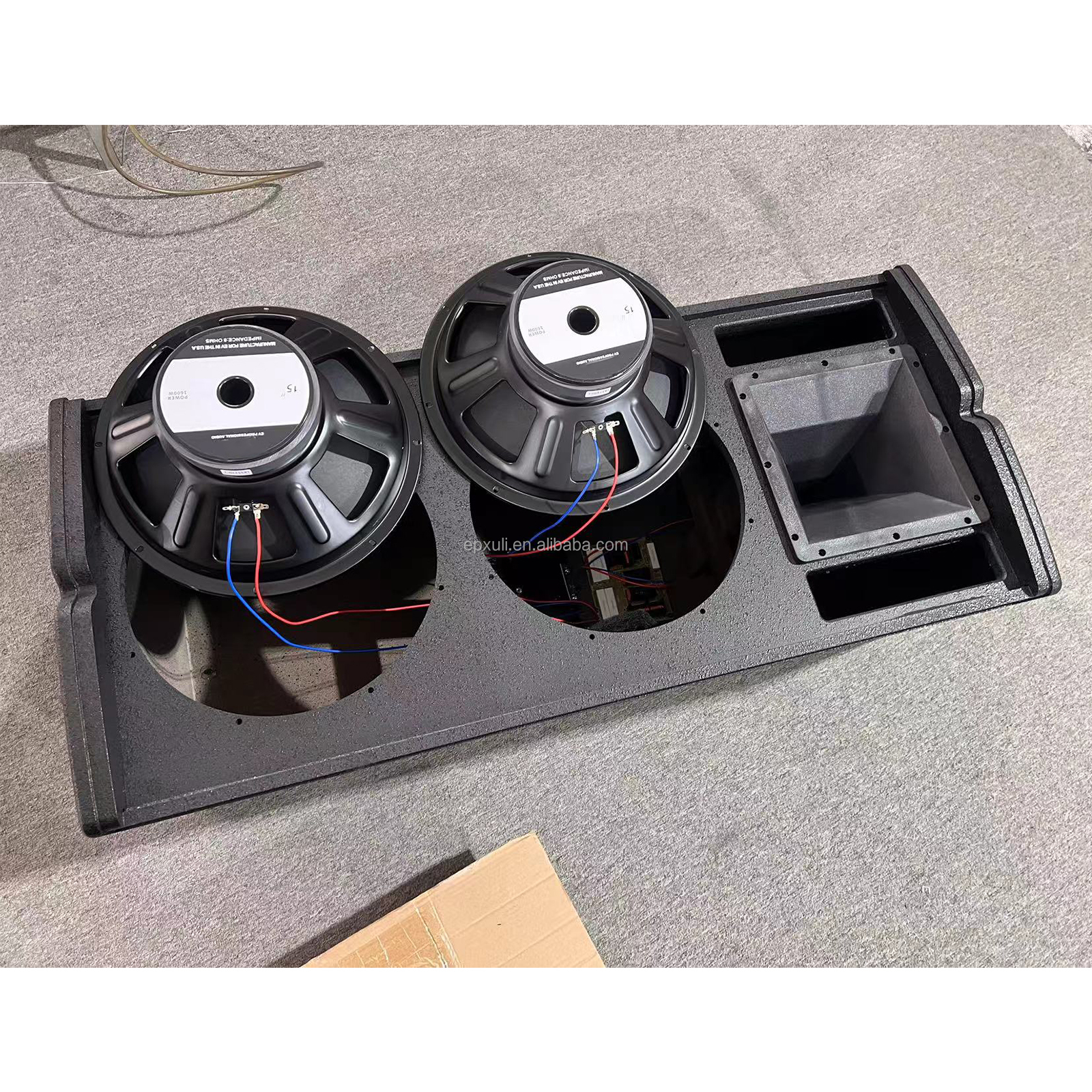 TX2152 Factory Sales Pa System OEM Passive Dual 15 Inch 900W Professional Speaker for Conference Party Karaoke Club Bar