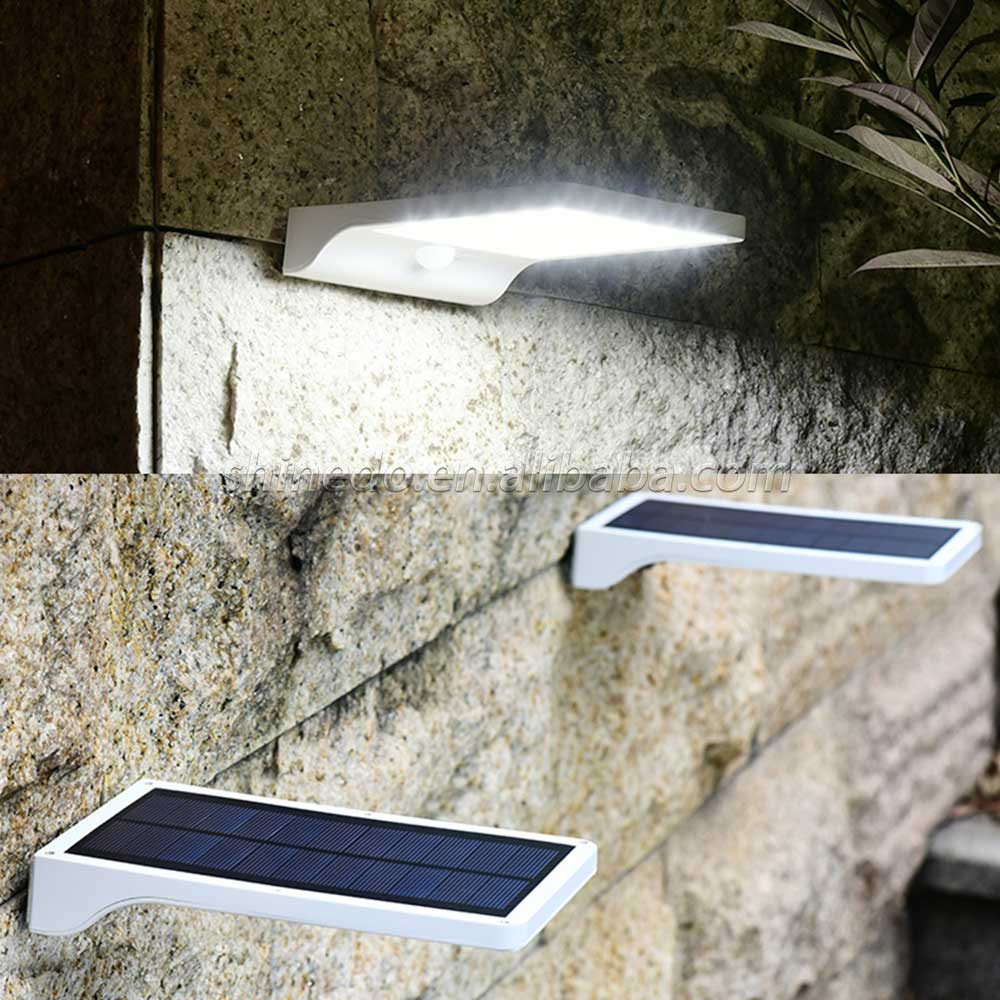 36Led Solar Light with PIR Motion Sensor Outdoor Wall Lamps