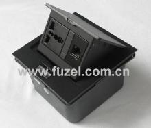 Three black jack Desktop outlets