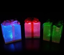 Led gift box for Chirstmas party decoration