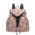 Custom new fashion geometric backpack preppy lady drawstring backpack