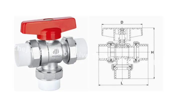 Forged Brass Heater Adjusting Ball Valve