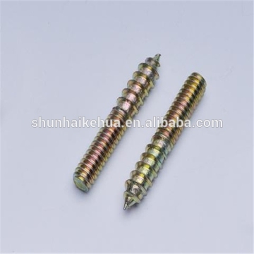 45# double threaded screw/double sided screw/bolts