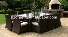 garden outdoor rattan wicker table model 0612