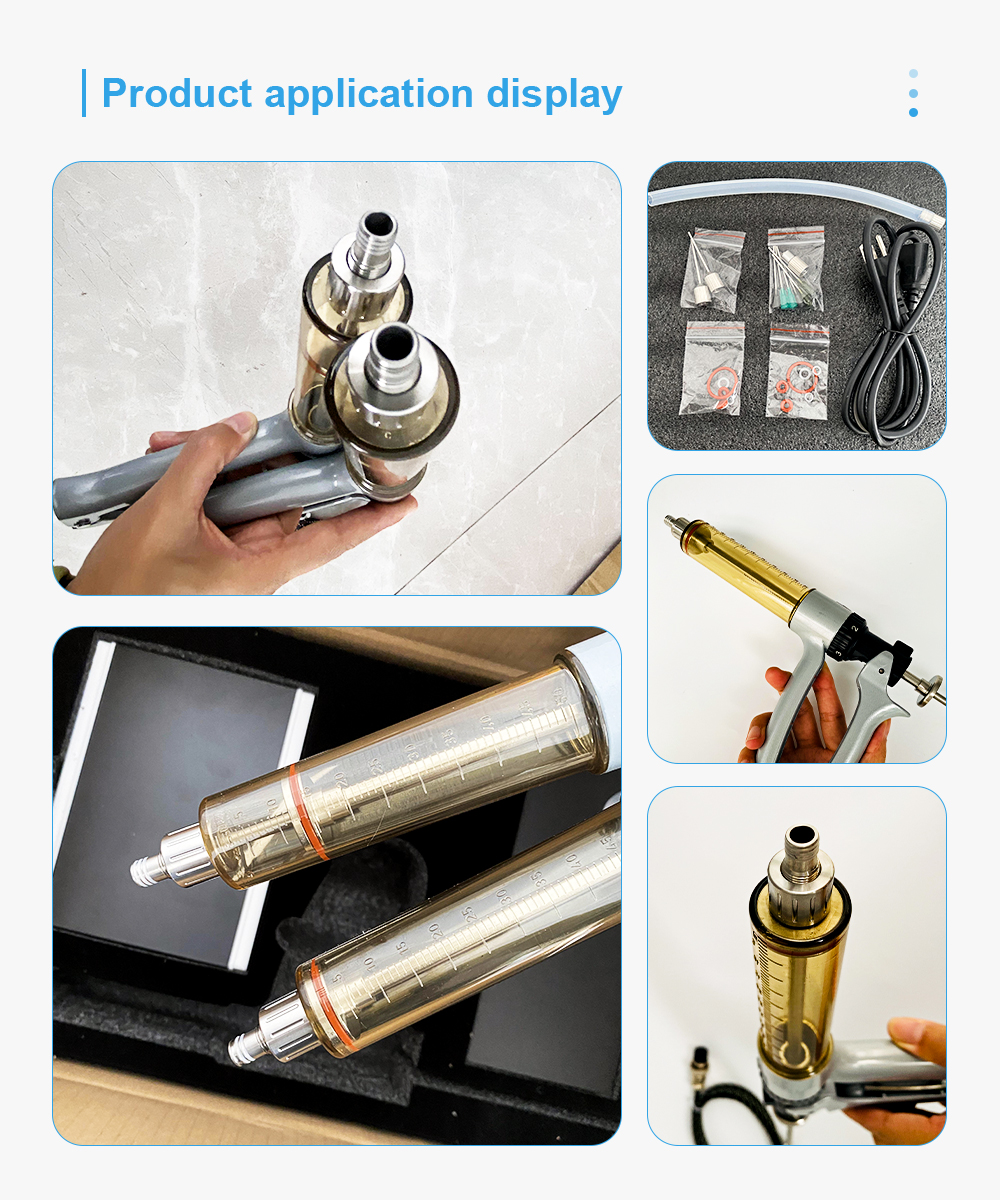 pistola de llenado de aceite de cartucho cartridge oil filling gun