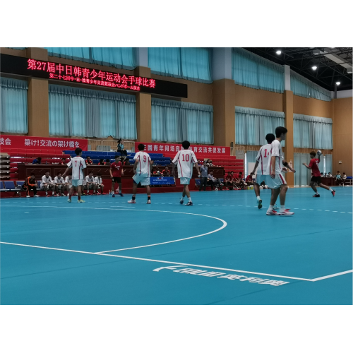 ENLIO Multipurpose indoor basketball court sport flooring maple design indoor basketball court sport flooring