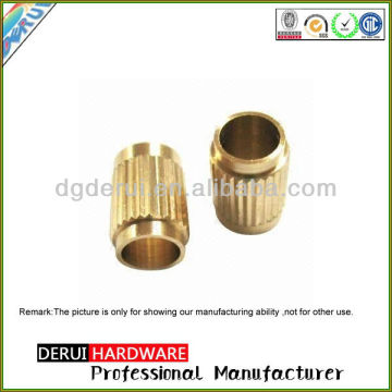 high precision advanced customized Brass cnc lathe part