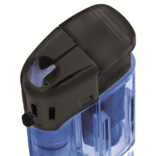 8.1cm Refillable Big Triangle Transparent Electronic Lighter