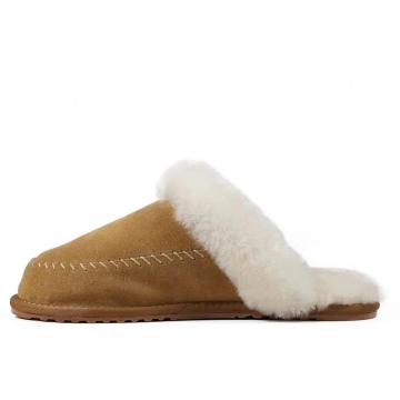 Best Gift 100% Genuine Australian Sheepskin Scuff Slippers