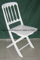 Λευκό χρώμα πτυσσόμενα καρέκλα Chateau