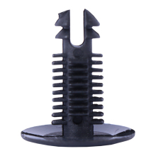 Black Plastic Rivet Clips and Fasteners for Car Roof Door Trims and Fenders