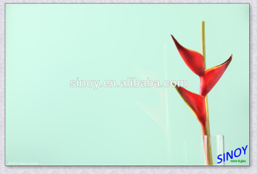 China RAL 6019 pastel green painted glass / pastel green back painted glass, pastel green lacquered glass, 3mm to 6mm